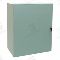 HAMMOND Electrical Enclosure: Steel, 48 in x 36 in x 20 in, NEMA 12/3R/4, Solid Cover, Hinged (MPN EN4SD483620GY). Key specifications — Closure Method: Latches; Brand: HAMMOND; Knockouts: Not Included.