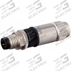 MURRELEKTRONIK Circular Connector: A Coded, 3 Pin, M8 Screw with Straight Connection, IP67, IDC, PA (MPN 7000-08331-0000000). Key specifications — Brand: MURRELEKTRONIK; IP Rating: IP67; Housing Material: PA; Connector Body Type: Pin; Coding: A; Voltage Rating: 32V DC; Wiring Type: IDC.