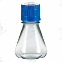 APPROVED VENDOR Polycarbonate Erlenmeyer Flask Baffled Base: Shaker, Polycarbonate, 125 mL, Sterile (MPN FBC0125S). Key specifications — Brand: APPROVED VENDOR; Graduated: Yes; Includes Closure: Yes.