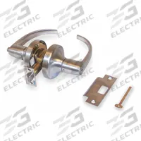 ASSA ABLOY ACCENTRA Door Lockset: Privacy Lever Locksets, Chrome, ADA Compliant (MPN PB5402LN x 626 x YMS). Key specifications — Ligature Resistance: Not Ligature-Resistant; Brand: ASSA ABLOY ACCENTRA; Lockset Function ANSI Code: F76A; Visual Indicator Message: No Message; Lockset Style: Pacific Beach; ADA Compliant: Yes; Finish: Satin Chromium-Plated : Heavy Gauge Steel.