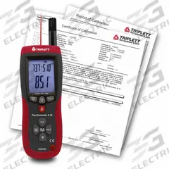 TRIPLETT HYGRO-THERMOMETER DEW POINT IR NIST: Onboard, Included, Ambient Temp/Surface Temp (MPN RHT52-NIST). Key specifications — attr1107597: TRIPLETT; attr1134764: Included.