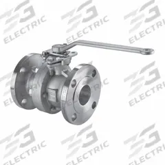 KECKLEY Manual Two-Way Ball Valve: 4 in, 316 Stainless Steel, Straight, Class 300 Flange, Two-Piece (MPN BVF2RF4FSSRGSL-400). Key specifications — Brand: KECKLEY; Handle: Locking Lever.