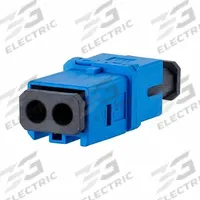 METZ CONNECT Fiber Optic Adapter Insert: Snap-In, Plastic, SC-RJ/2SC, 180° Mounting Angle, 2 Ports (MPN 1402K00820MI). Key specifications — Housing Material: Plastic; Mounting Type: Snap-In; Product Type: Adapter Insert; Connector Color: Beige; Connection Type: SC-RJ/2SC.