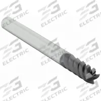 WIDIA HANITA Square End Mill: Carbide, AlTiN Coated, 4 Flute, 1/4" Mill Dia, 3/8" LOC, 3" OAL (MPN TM7S0507002)