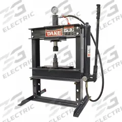 DAKE Hydraulic Press: Manual, H-Frame, 10 ton (MPN 972200). Key specifications — attr1088151: DAKE CORPORATION.