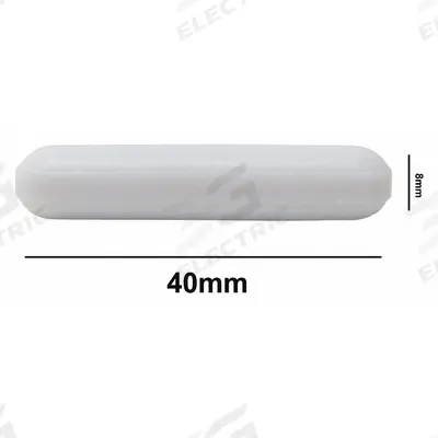 SP SCIENCEWARE Stirring Bar: Octagon, Alnico, 40 mm Overall Lg, 8 mm Dia, Autoclavable - Octagonal Stir Bars