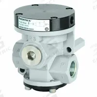 AVENTICS Pilot Air Control Valve: Three-Way / Two-Position, 3/4 in NPT, 3/4 in NPT, Remote Pilot (MPN 8227A1NP5014A00). Key specifications — attr1078830: Zinc Alloy; attr1078874: Spring Return; attr1078854: Normally Closed.