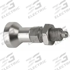 KIPP Indexing Plunger: Nonlocking, SS, 3/8"-24 Thread, 4.5 N to 12 N Nose Force (MPN K0632.112105AL). Key specifications — Brand: KIPP.