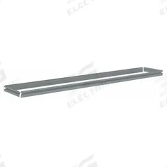 TENNSCO Shelf: 60 in x 18 in, 750 lb Load Capacity, Gray, Shelf (MPN ZBES-6018). Key specifications — Includes: (4) Beams; Shelf Configuration: Single Straight; Color: Gray; Frame Material: Steel; Brand: TENNSCO; Frame Finish: Zinc Plated; Product Type: Shelf.