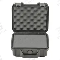 SKB Protective Case: 7 3/8 in x 9 1/2 in x 4 1/8 in Inside, Pick and Pluck, Black, Stationary (MPN 3I-0907-4B-C). Key specifications — Closure Type: Latches; Brand: SKB; Carry-On Size: Yes.