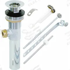 APPROVED VENDOR Drain Assembly: Brass, Chrome, 2 7/8 in Overall Dia, Slip, 2 7/8 in Pipe Dia (MPN 10901). Key specifications — Product Type: Drain Assembly; Brand: APPROVED VENDOR; Finish: Chrome; Material: Brass.