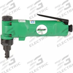 SPEEDAIRE Nibbler: Top, 18 ga Capacity (Steel), 18 ga Capacity (Stainless Steel) (MPN 21AC15). Key specifications — attr75627: 1/4 in NPT Female; attr75618: SPEEDAIRE.
