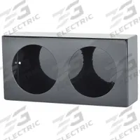 BUYERS PRODUCTS Light Box: Light Box, Black, Steel, 12 in Lg, 6 in Ht, 3 in Wd (MPN LB6123). Key specifications — Color: Black; Brand: BUYERS PRODUCTS; Material: Steel; Product Type: Light Box.