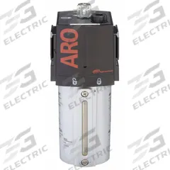 ARO Compressed Air Lubricator: Mist, 3/8 in NPT, 85 cfm, 250 psi Max Op Pressure, 175°F Max Op Temp (MPN L36331-110). Key specifications — attr111774: Aluminum; attr111402: 2000; attr111761: ARO.