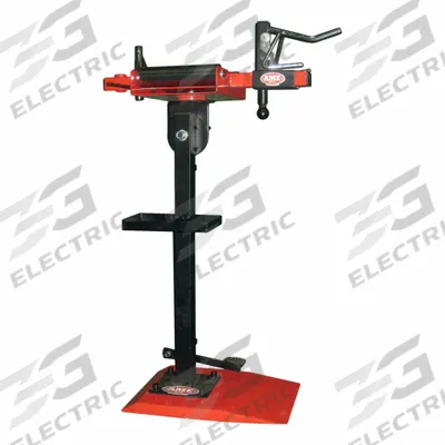 AME Tire Spreader: Floor Mount Tire Spreader, Steel, Aluminum, 41 in Overall Lg - Tire Spreaders