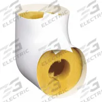 APPROVED VENDOR Pipe Fitting Insulation: 90° Elbow, Fiberglass, Slit, 1 1/2 in Thick, 7.5 R-Value (MPN ELL345). Key specifications — Brand: APPROVED VENDOR.