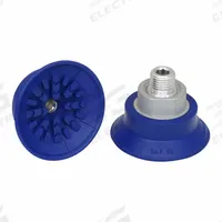 SCHMALZ Vacuum Pad Assembly: Flat, G1/4 in, 56 mm Pad Dia, NBR, Blue, 60 A, 28 mm Pad Ht, SAF (MPN 10.01.01.10635). Key specifications — attr1019101: 10.01.01.10635; attr1019103: SCHMALZ; attr1019107: 60 A.