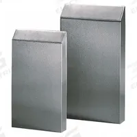 RITTAL Hose-Proof Hood: Food Industry, Carbon Steel, 9.06 in x 1.57 in (MPN 3237085). Key specifications — Finish: Powder Coated; Brand: RITTAL; Accessory Type: Hose-Proof Hood; Application: Food Industry; Material: Carbon Steel.