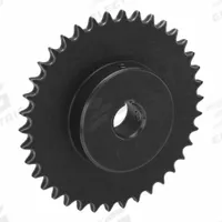 TRITAN Sprocket: 40, For 1/2 in Chain Pitch, 1 in Bore Dia, 38 Teeth, 6.054 in Pitch Dia, Steel (MPN 40BS38 X 1). Key specifications — Brand: TRITAN.
