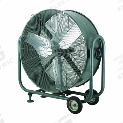 CANARM Circulating Fan: 36 in Blade Dia, 120V AC, Mobile, 1/2 hp, Direct Drive - Standard Industrial Floor Fans