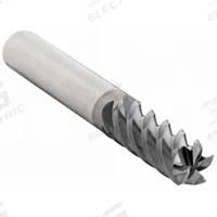 WIDIA HANITA Square End Mill: Carbide, AlTiN Coated, 5 Flute, 3/8" Mill Dia, 7/8" LOC, 2-1/2" OAL (MPN 4C0510004ST)