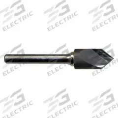 CLEVELAND Countersink: 82°, 1 Flute, 3/16 in Body Dia, 3/16 in Shank, Carbide (MPN C46329). Key specifications — Brand: CLEVELAND.