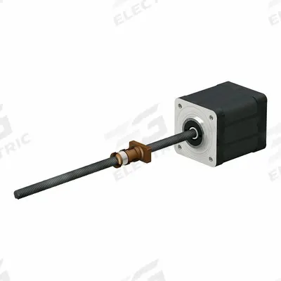 PBC LINEAR Precision Lead Screw: Lead Screw Assembly, Anti-Backlash, PTFE, Stainless Steel - Precision Lead Screw Assemblies