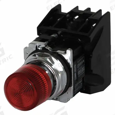 EATON Illuminated Push Button: 30 mm, Metallic, Extended Profile - Illuminated Extended-Length Push Buttons