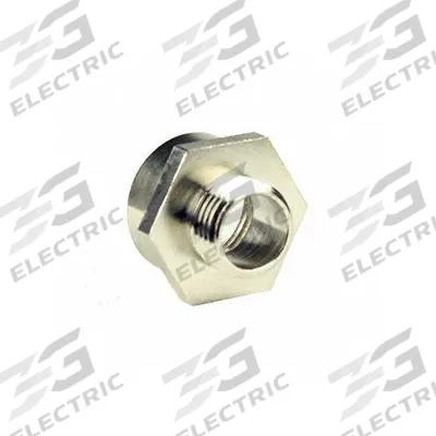 GIOVENZANA: M20 Male to 1/2" NPT Female, Nickel-Plated Brass - Circular Connector Thread Adapters