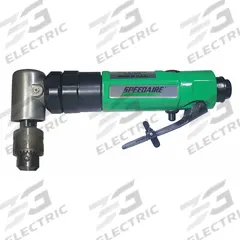 SPEEDAIRE Air-Powered Drill: 3/8 in Chuck, Heavy Duty, 4,000 RPM, 0.4 hp, Keyed (MPN 45YY17). Key specifications — attr1320790: SPEEDAIRE.
