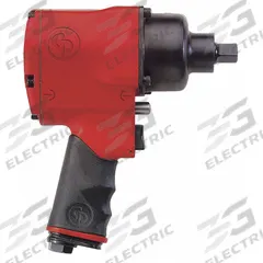 CHICAGO PNEUMATIC Air Impact Wrench: Compact, 1/2 in Drive, Pistol-Grip, Square, Std, Pin Detent (MPN CP6500RS). Key specifications — attr1321013: NPT; attr1321019: Compact; attr1321030: CHICAGO PNEUMATIC; attr1321012: Standard; attr1321025: Square.