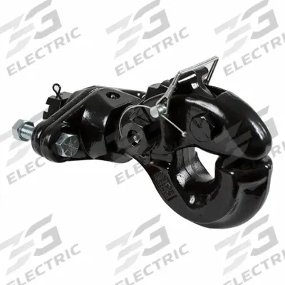 BUYERS PRODUCTS Swivel Pintle Hooks: 60,000 lb Gross Trailer Wt Capacity, Steel