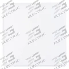 HUBBELL Wall Plate: Blank, 2 Gang, White, Std Size (MPN SWP23). Key specifications — Brand: HUBBELL; Material: Steel.