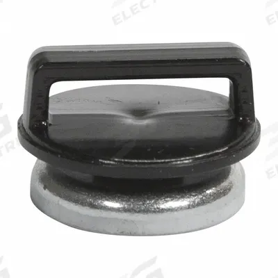 MAG DADDY Magnetic Cable Tie Mount: 0.75 in Slot Wd, 0.16 in Slot Ht, Black - Magnetic Cable Tie Mounts