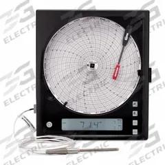 DICKSON Circular Chart Recorders: Circular Chart Recorders, Temp°C/Temp°F, -148°F to 350°F (MPN KT8-40*NoCal). Key specifications — attr1000928: KT8-40*NoCal; attr1000936: DICKSON; attr1000955: Temperature °F; attr1000958: Circular Chart Recorders; attr1000929: +/-0.5F; attr1000930: Digital Display.