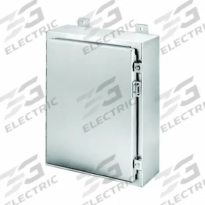 HOFFMAN Enclosure: 316L Stainless Steel, 36 in x 36 in x 12 in, NEMA 12/13/3/3R/3RX/4/4X - Stainless Steel Enclosures