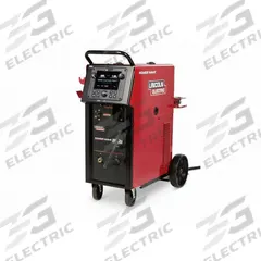LINCOLN ELECTRIC Multiprocess Welder: Power Wave 300C, DC, MIG Pack (MPN K4487-1). Key specifications — Maximum Amperage (Stick): 325 A; Maximum Amperage (TIG): 325 A (Single-Phase/Three-Phase); Input Voltage (Nominal) (Merch - Table Column, Filters): 575V.