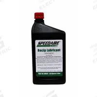 SPEEDAIRE Compressor Oil: 1 qt, Bottle, 100 ISO Viscosity Grade, 97 Viscosity Index (MPN 1WG49). Key specifications — attr59744: 97; attr59746: 100; attr59736: No; attr59735: Bottle.