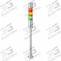 PATLITE Tower Light Assembly: 3 Tier, Sounder Tier Included, IP54, Amber/Green/Red, Direct Wire (MPN LR4-302PJBU-RYG). Key specifications — Manufacturer Part Number: LR4-302PJBU-RYG; Brand: PATLITE; Operating Voltage: 24V DC; Light Tier Color: Amber.