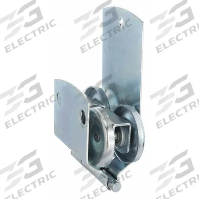 APPROVED VENDOR Roller Bracket: 4 5/8 in Lg, 3 in Wd - Hanging Door Rollers