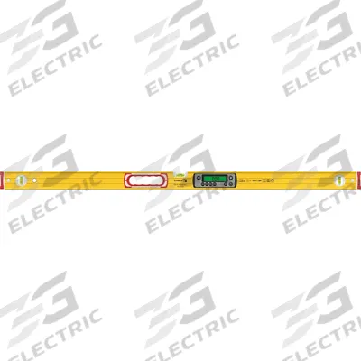 STABILA Digital Level: 1°– 90°, Includes Batteries, 0 Rare Earth, ±0.10°, 48 in Overall Lg - Magnetic Digital Levels