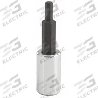 PROTO Socket Bit: 1/4 in Drive Size, Hex Tip, 1/8 in Tip Size, 1 7/8 in Overall Lg, Fixed Insert (MPN J47701/8). Key specifications — attr1204765: Fixed Insert; attr1204767: PROTO.