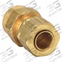 PARKER Compression Fitting Adapter: 3/16 in OD x 1/8 in Pipe Fitting Size, Brass, 25 PK (MPN 66CA-3-2). Key specifications — Brand: PARKER.