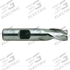 YG-1 Square End Mill: Cobalt, TiCN Coated, 3 Flute, 1/16" Mill Dia, 3/32" LOC, 31/32" OAL (MPN 22257CC)