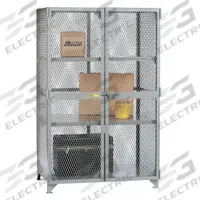 LITTLE GIANT Bulk Storage Locker: 73 in x 39 in x 78 in, 2 Fixed Shelves, Legs, Gray, Gray, Shelves (MPN SL2-3672). Key specifications — Brand: LITTLE GIANT; Body Panel Type: Ventilated; Base Type: Legs; Cabinet Color: Gray; Frame Assembled: Assembled.