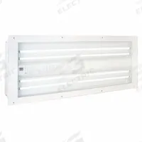 GLOBAL FINISHING SOLUTIONS Paint Booth Light Fixture: 5,000 lm, T5 Temp Code, 5000K, 54 W, 120V AC (MPN LABW-I4T5-D12). Key specifications — Voltage: 120V AC; Temperature Code: T5; Brand: GLOBAL FINISHING SOLUTIONS; Color Temperature: 5000K; For Bulb Shape: T5.