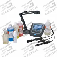 HACH Water Quality Multiparameter (MPN 8508700). Key specifications — Test Parameters: Temperature; Manufacturer Part Number: 8508700; Measurement Components Included: CDC401 Conductivity/TDS/Salinity Cell with 1 m Cable; Other Accessories Included: Universal Electrode Stand with Electrode Holder; Reagents and Solutions Included: NaCl conductivity Standard (1000 µS/cm, 491 mg/L, 100 mL).