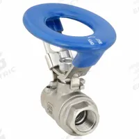 APPROVED VENDOR Manual Two-Way Ball Valve: 3/8 in, 316 Stainless Steel, Straight Valve Body, PTFE (MPN G-SSO-38V). Key specifications — Brand: APPROVED VENDOR; Handle: Locking Oval.