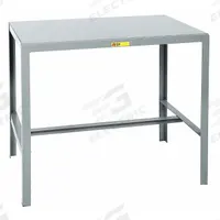 LITTLE GIANT Work Table: Fixed Ht, Steel, 36 in x 24 in, 2,000 lb Overall Load Capacity, Steel (MPN MT1-2436-36). Key specifications — Brand: LITTLE GIANT; Unit Type: Not Expandable or Modular.