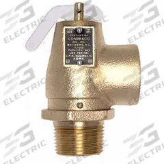 APOLLO Safety Relief Valve: MNPT x FNPT, 1 1/4 in x 1 1/2 in, 15 psi Max. Op Pressure, Cast Bronze (MPN 13213B15). Key specifications — Brand: APOLLO.